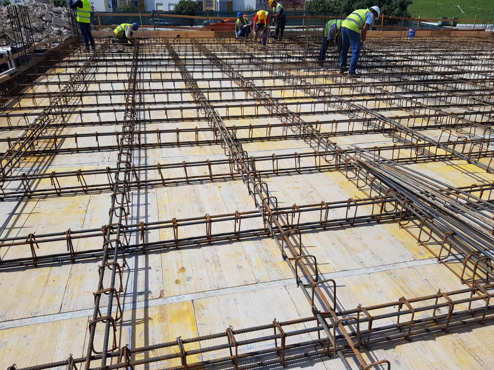 Construção prédio