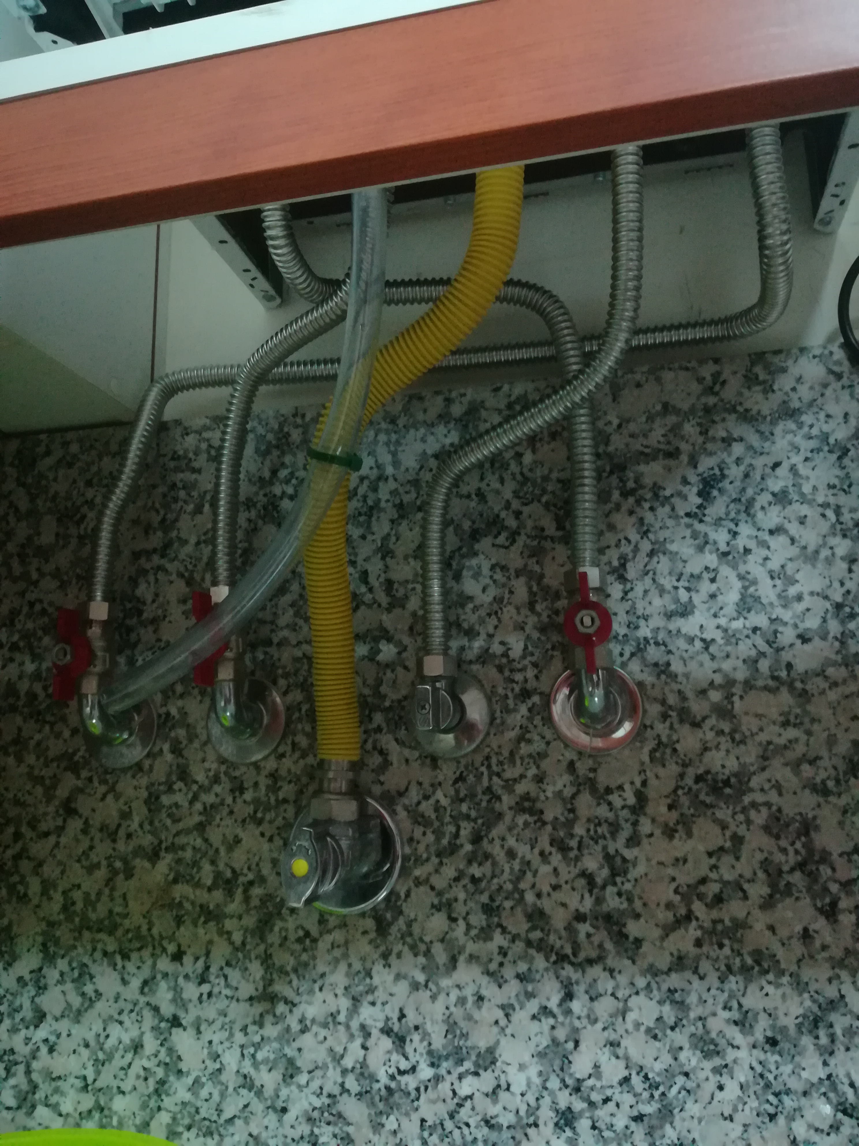 Ligações da caldeira