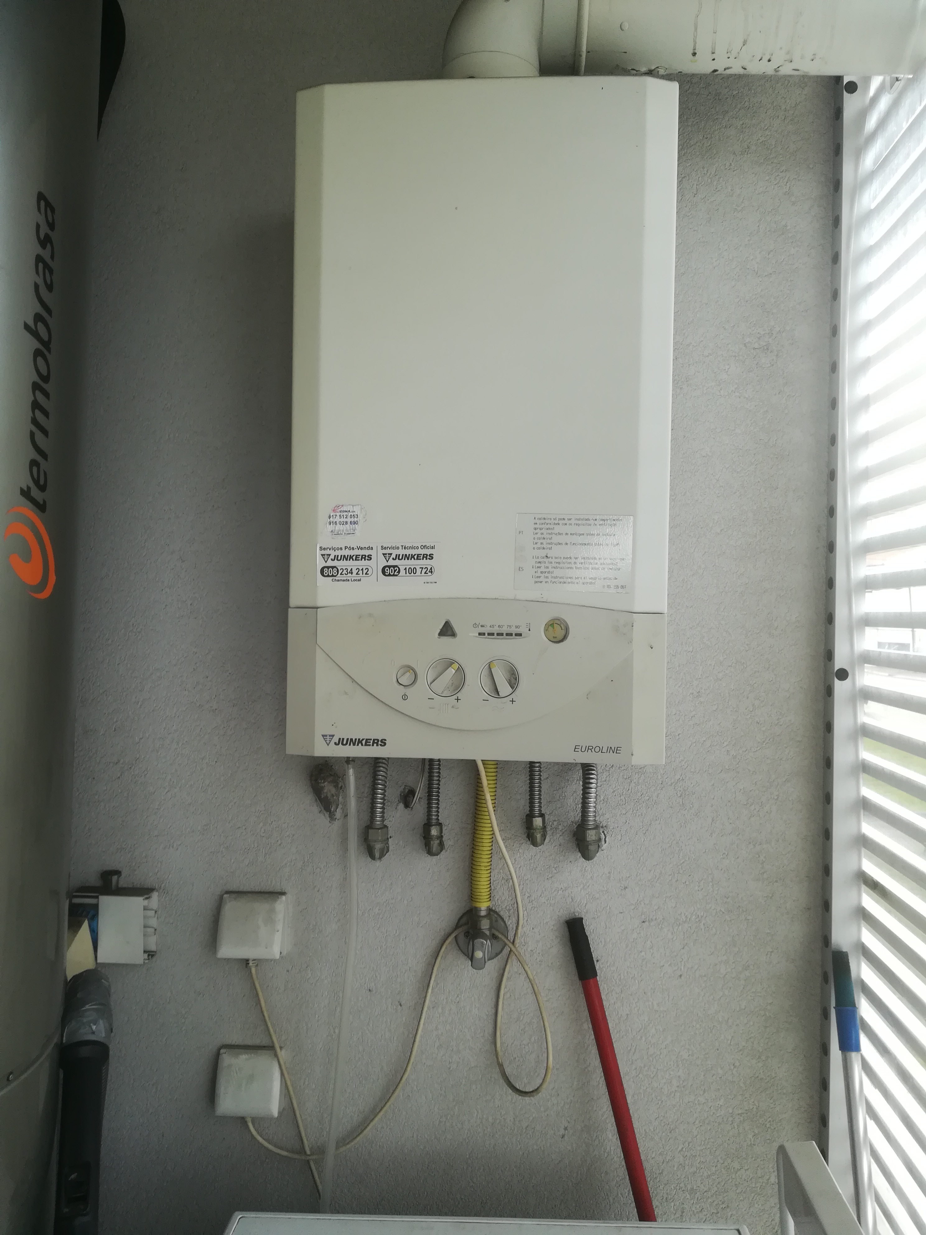 Reparação de caldeira a gás