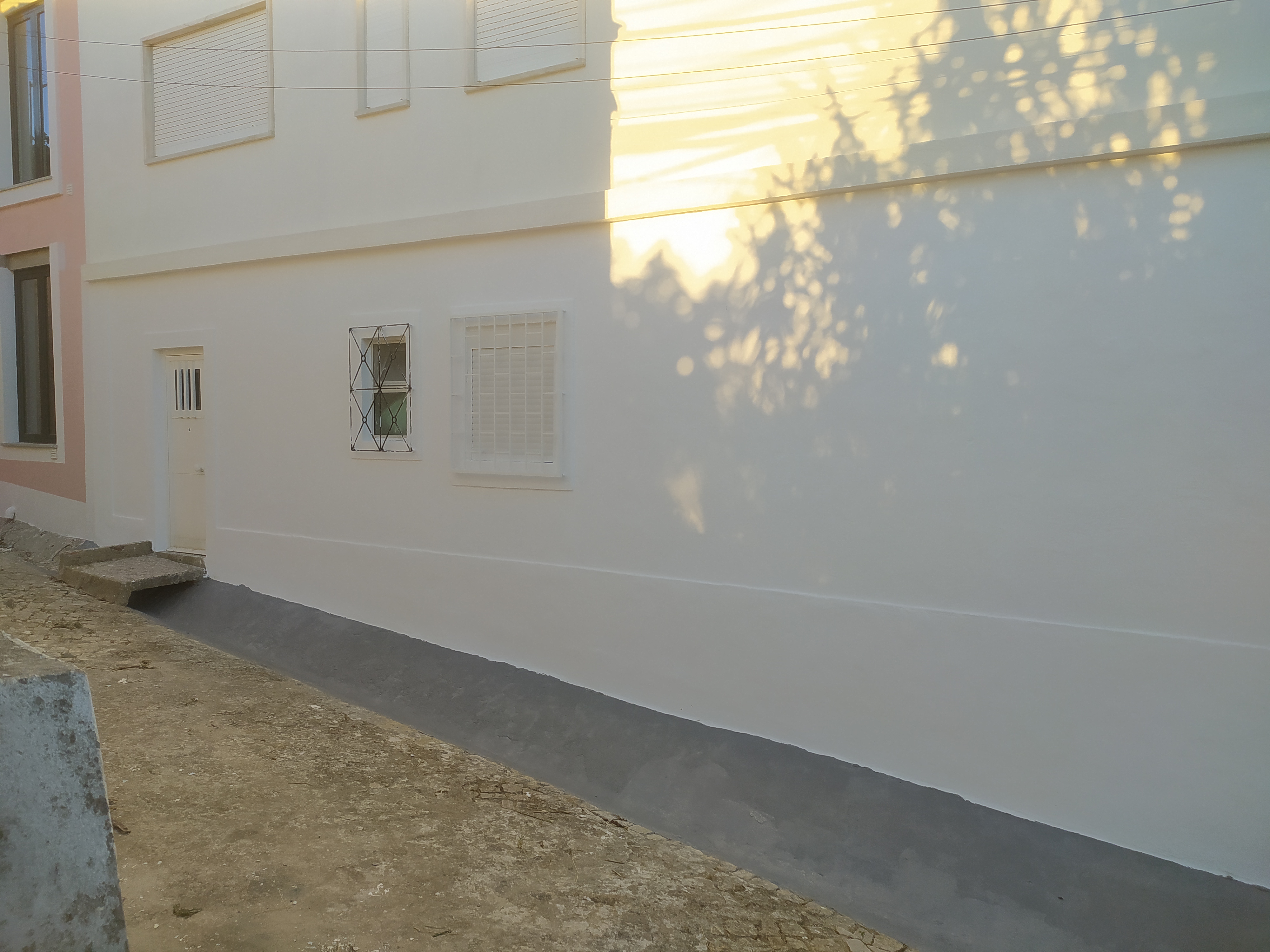 Resultado final do restauro de fachada