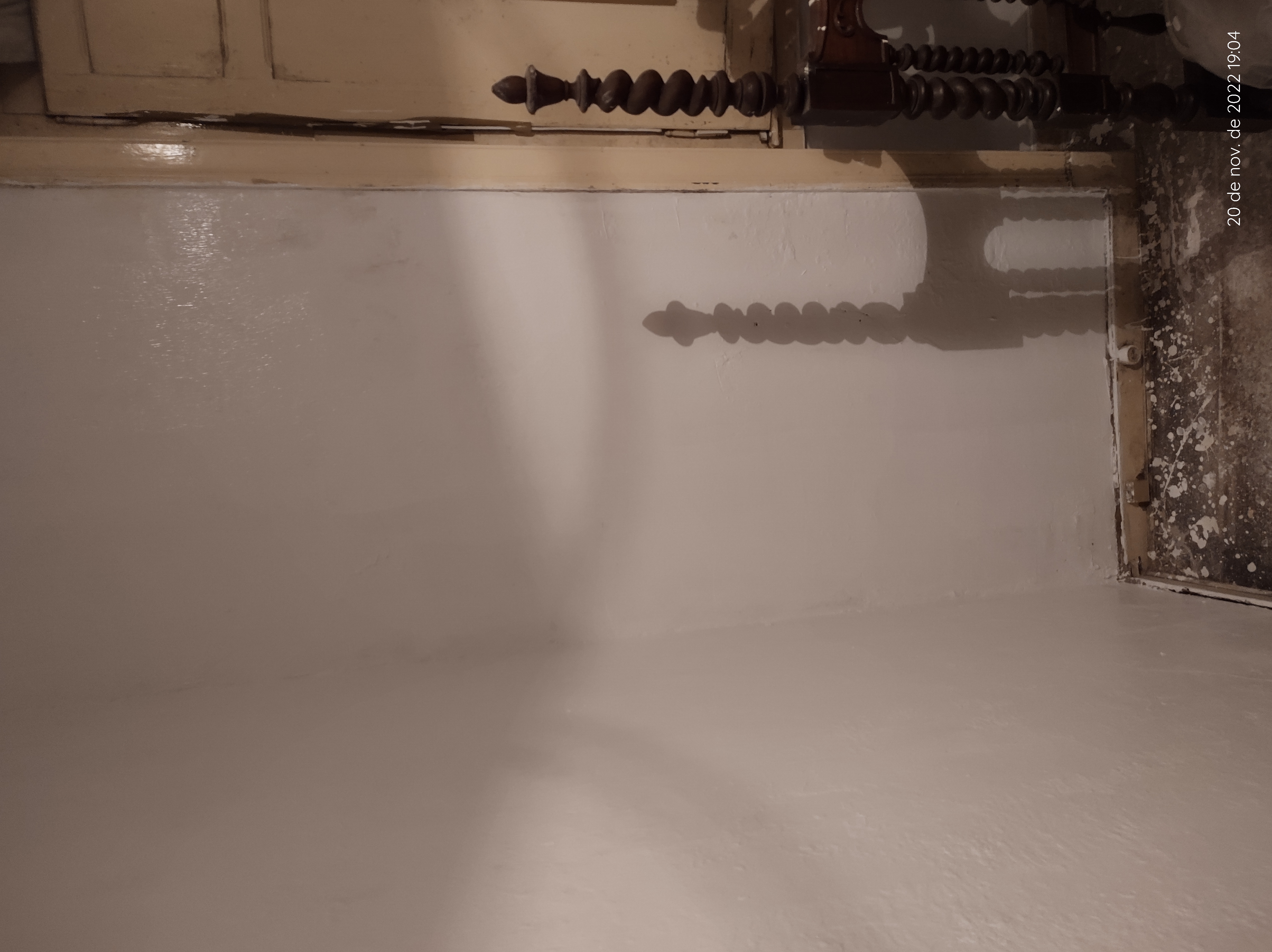 Depois parede sem mofo e pintada com tinta anti mofo