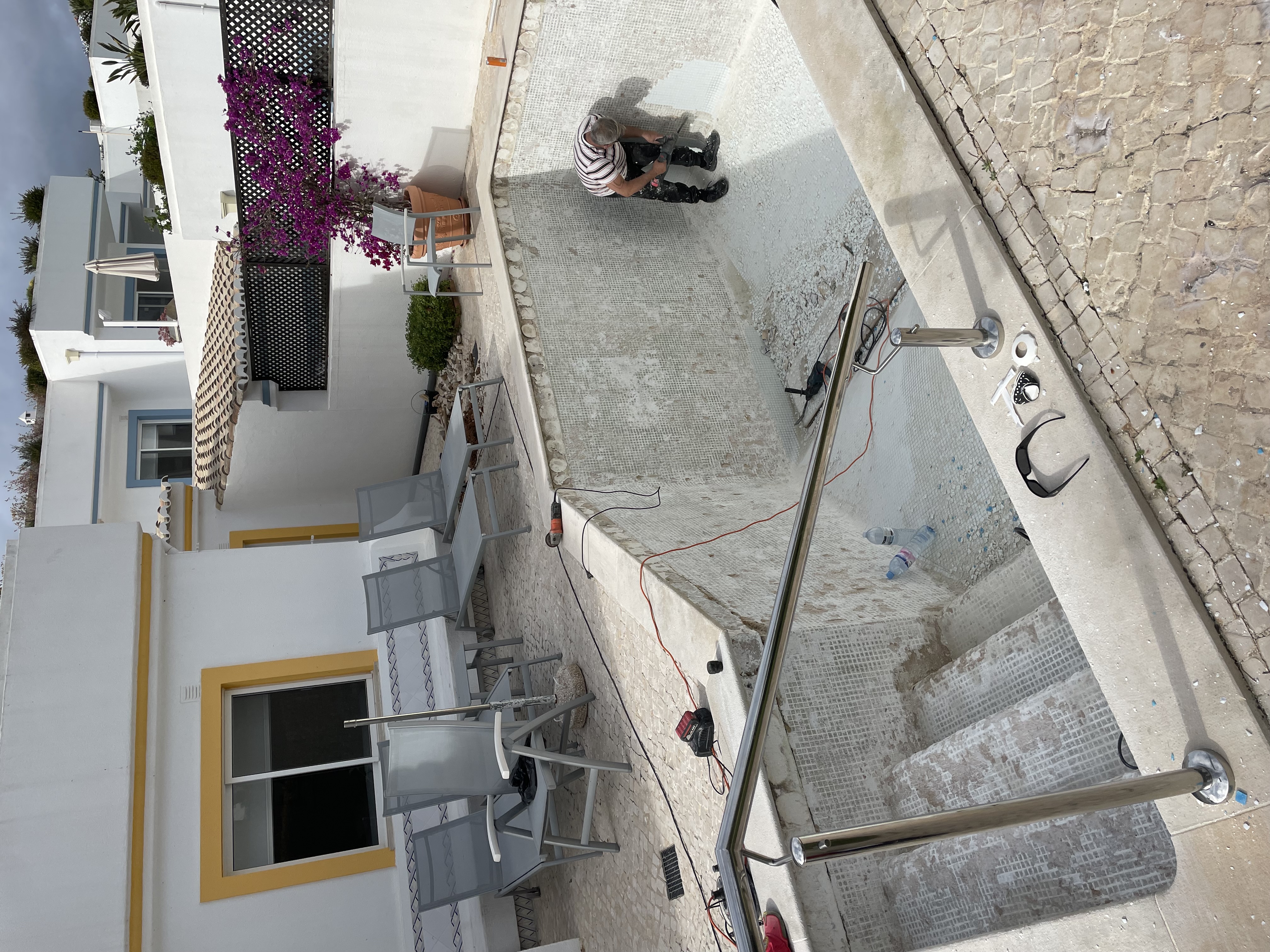 Renovação Piscina quinta do lago