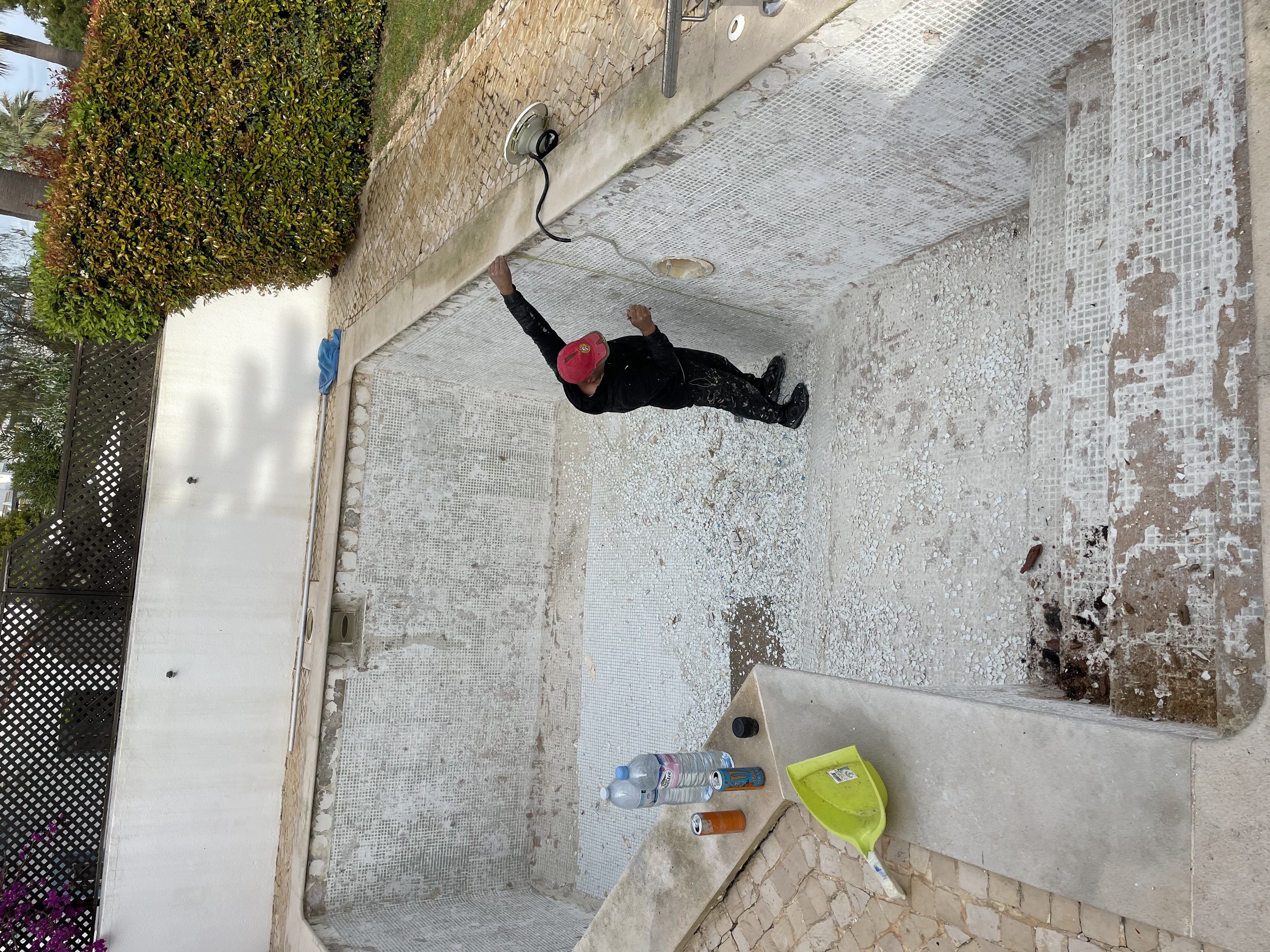 Renovação Piscina quinta do lago