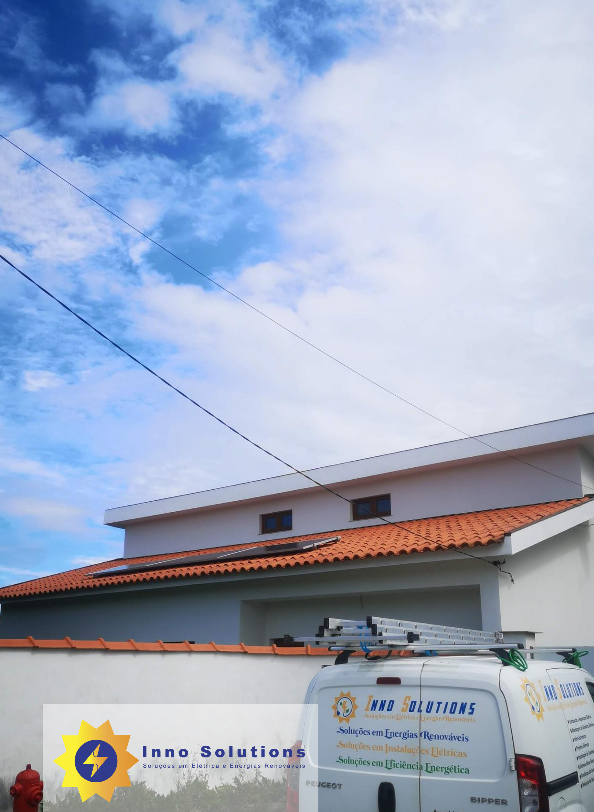 Instalação de painéis solares fotovoltaicos