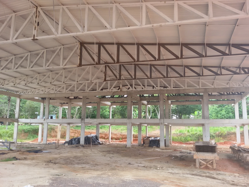 Estrutura metalica de cobertura