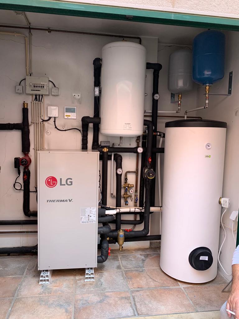 Sistema de Aquecimento Com Bomba de Calor