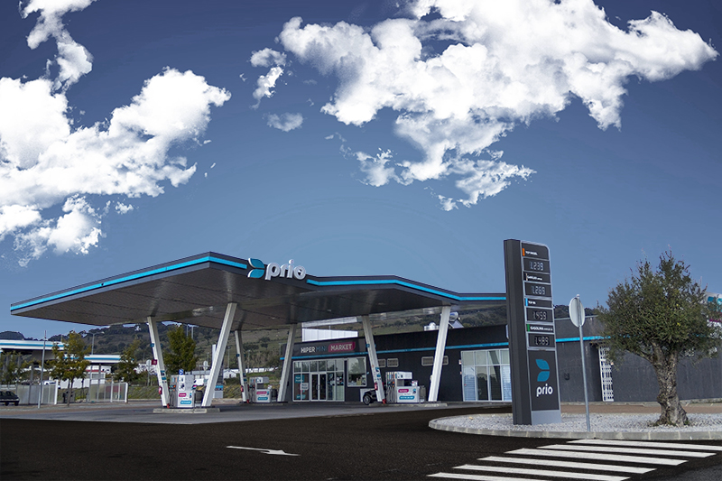 Projeto e obra Grupo Jorge Isidro (atualmente bombas de combustíveis PRIO)