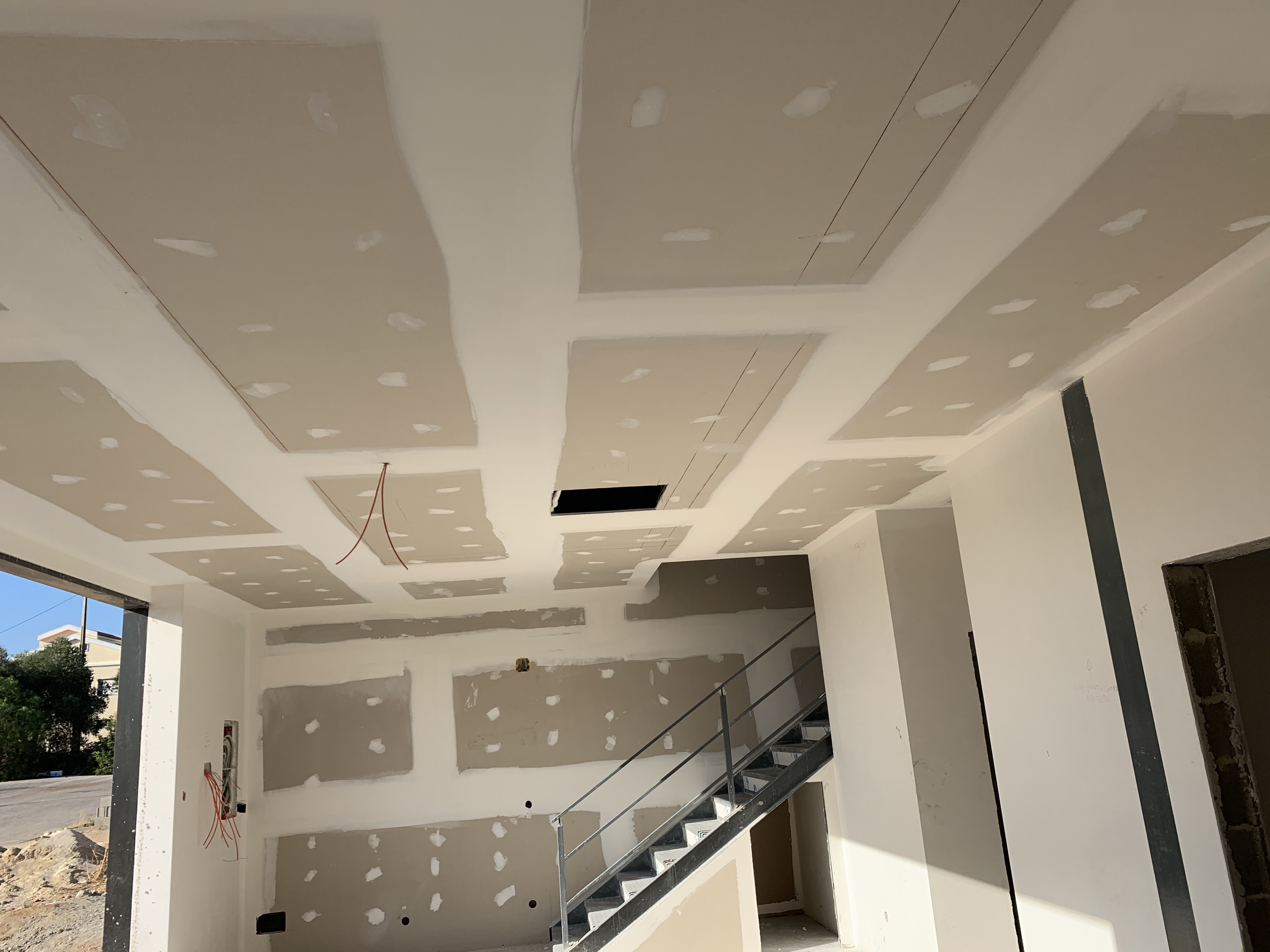 Paredes , divizorias e tectos