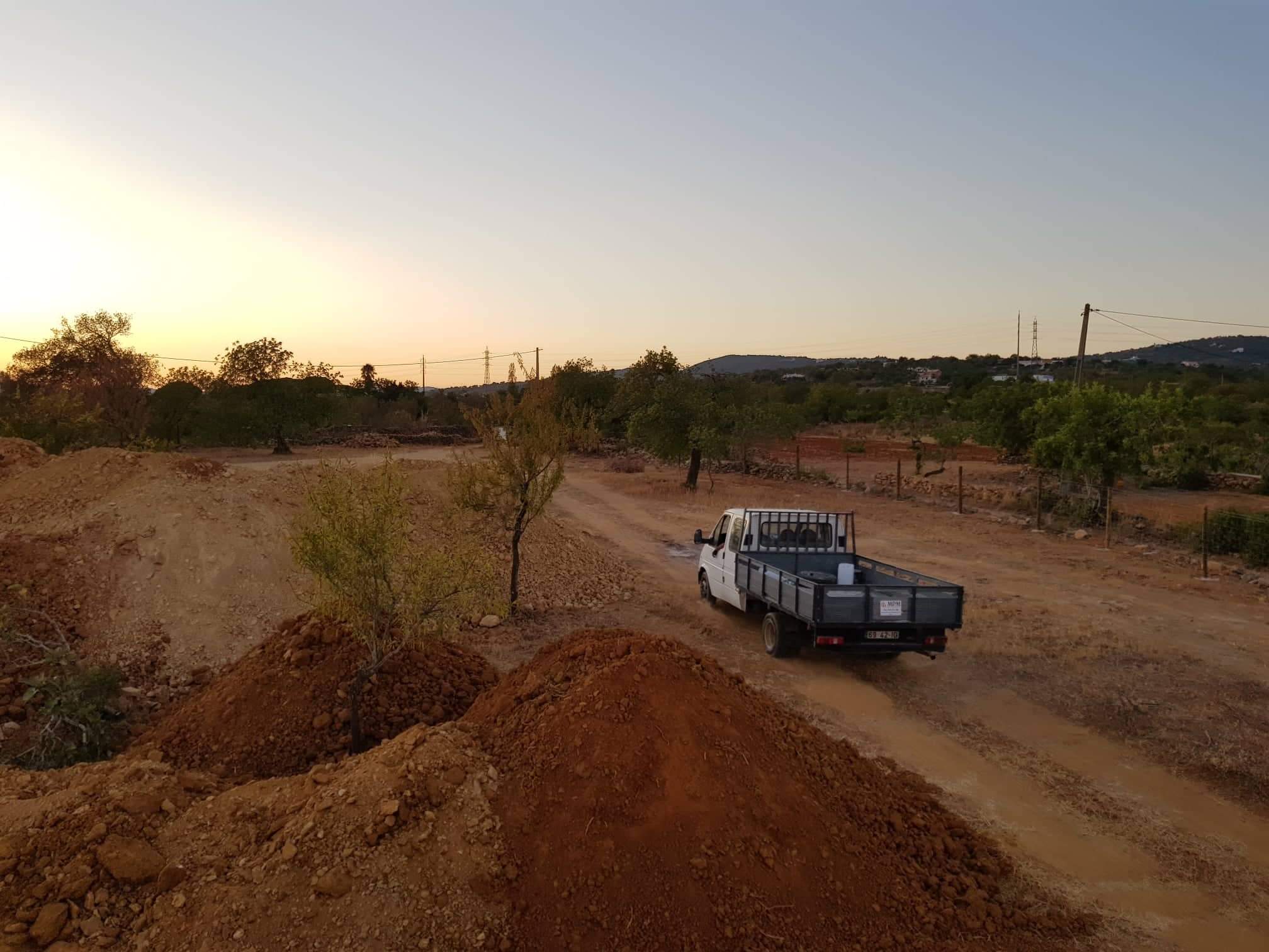 Fim de dia de trabalho na MPMCONSTRUÇÕES
