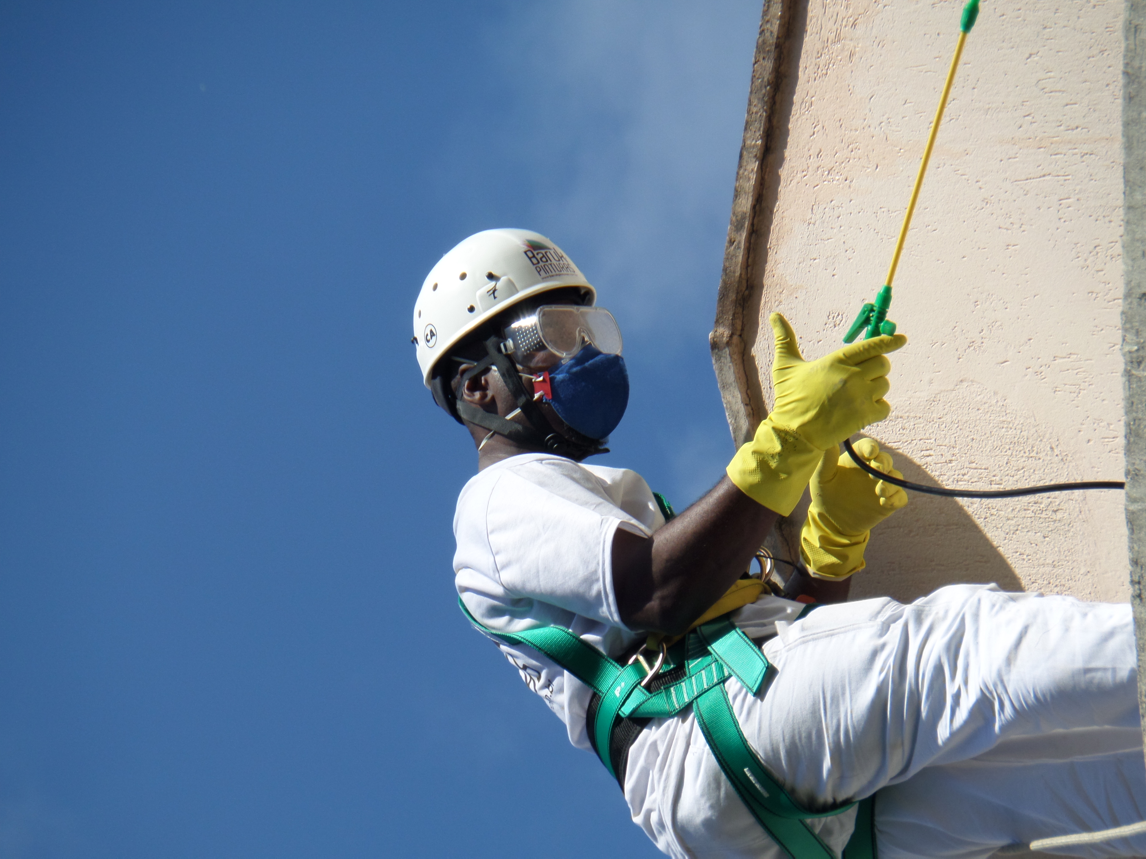 Sanitização quimica para fachadas - Eliminação de fungos e bactérias