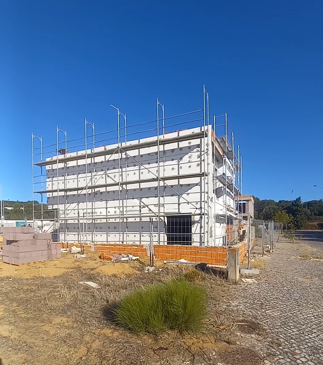 Aplicação de capoto