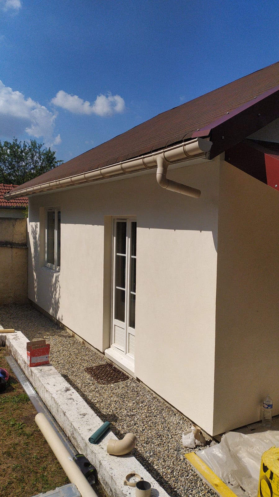 Pintura de fachada residencial