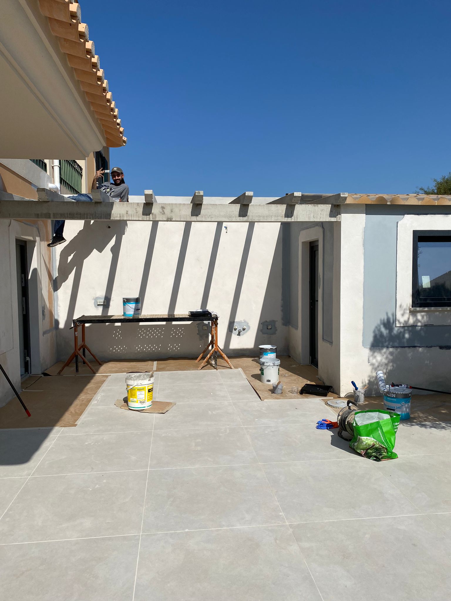 Trabalho em andamento (Antes)