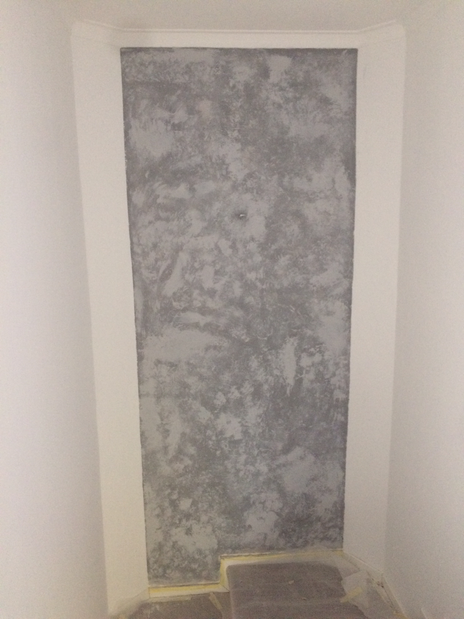 Decoração de vão de escadas