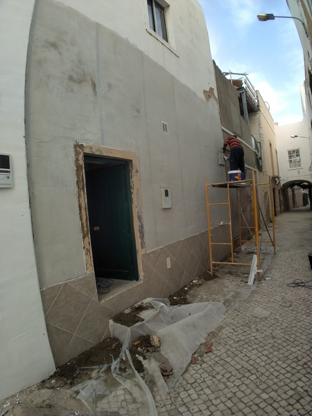 Recuperação de fachada