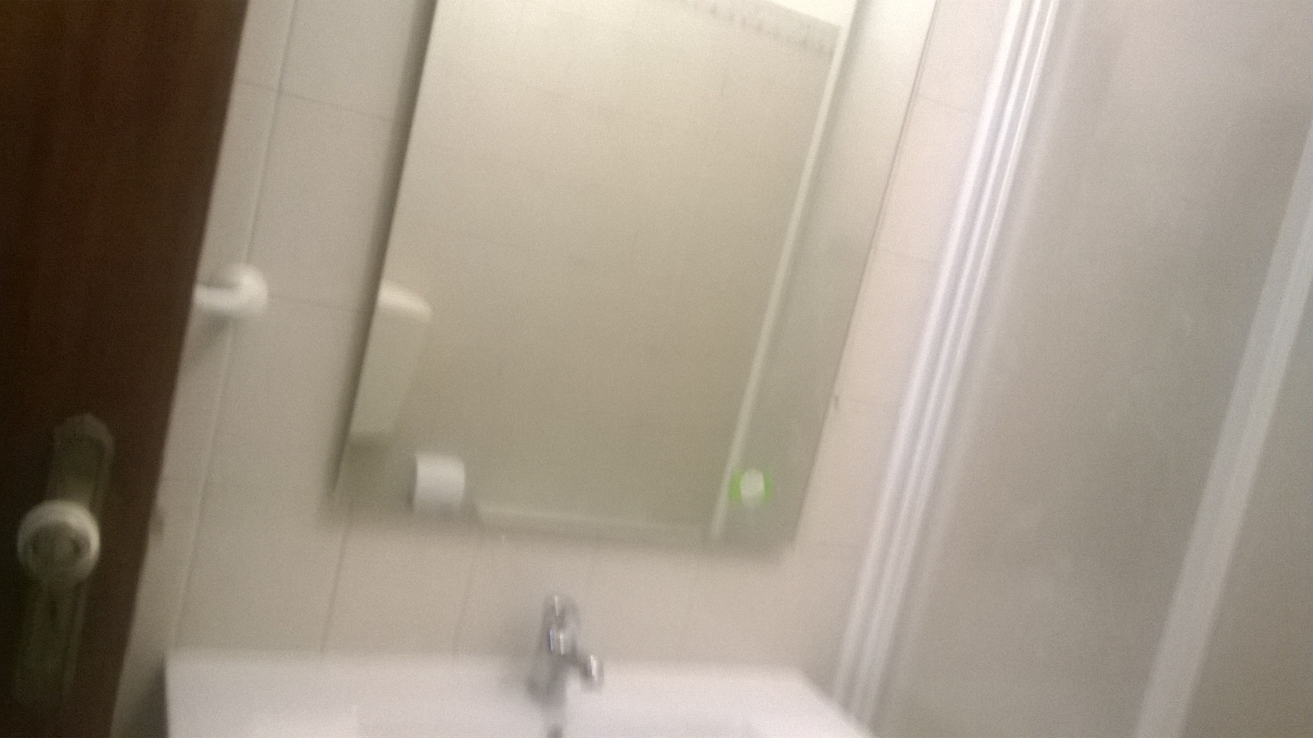 montagem espelho / lavatorio