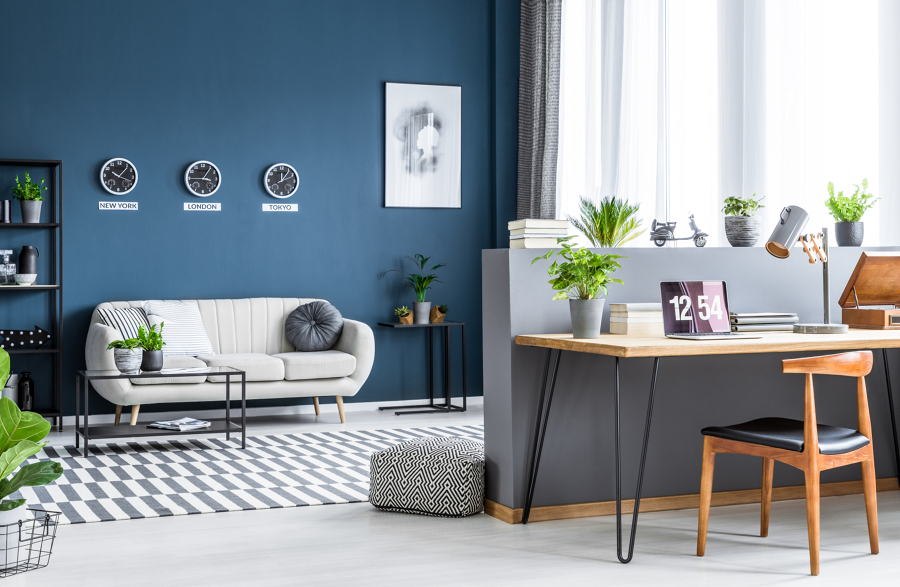 Decoração de casa no estilo "Friends": elemento mais garrido