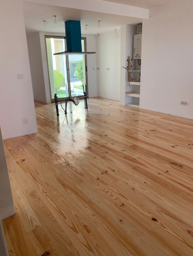 Durante a obra - Cozinha