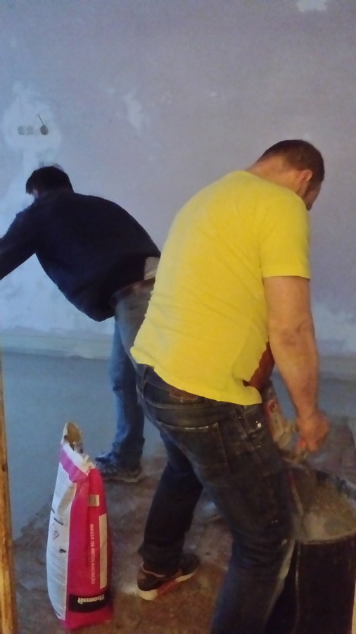 espalhamento de argamassas