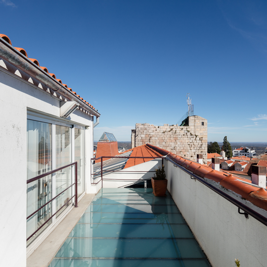 Hotel Santos, Guarda -vista a partir do miradouro privativo do hotel.