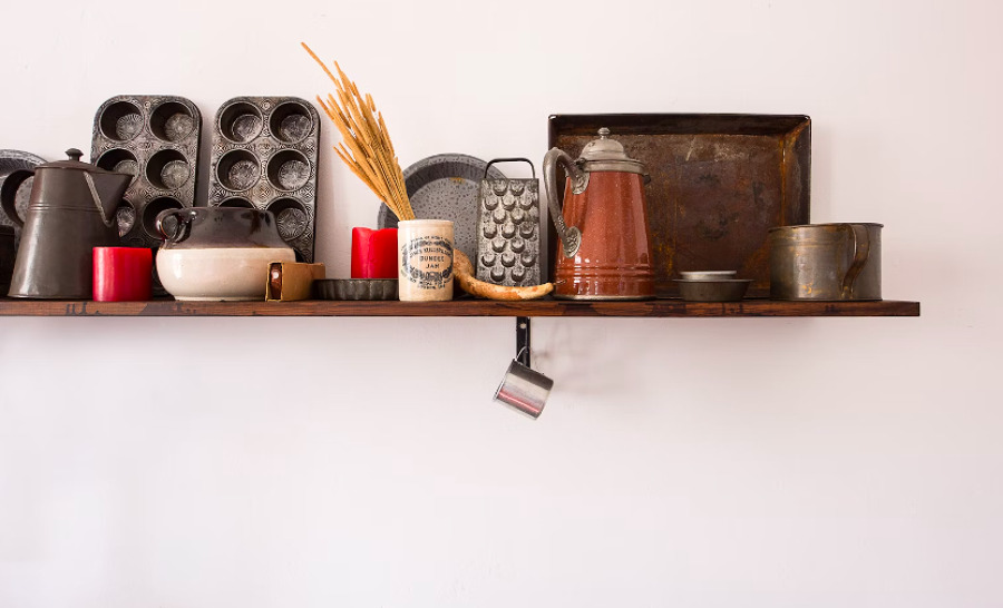 mobiliar uma cozinha vintage