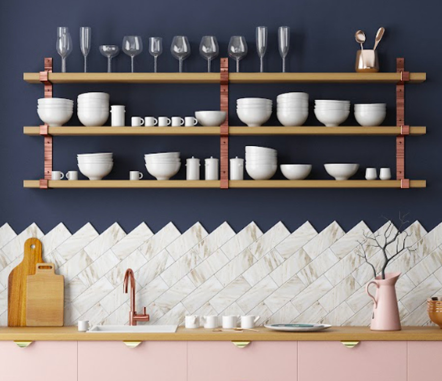 mobiliar uma cozinha vintage