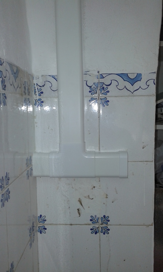 Montagem de termoacumulador