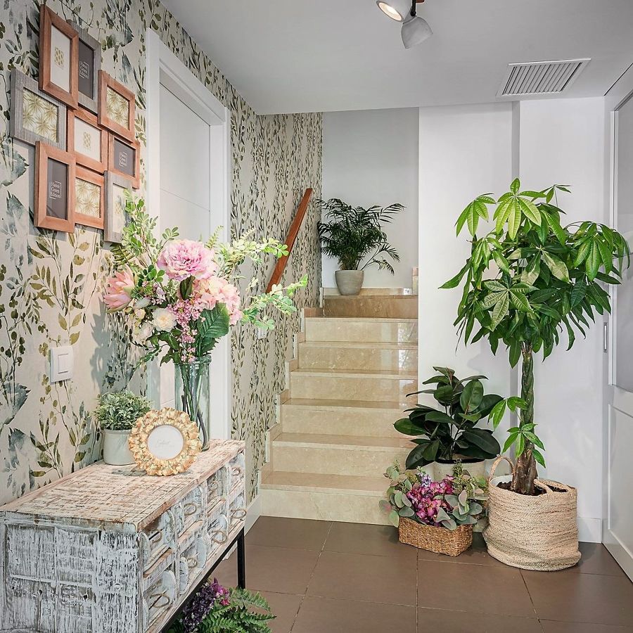 papel de parede no estilo vintage