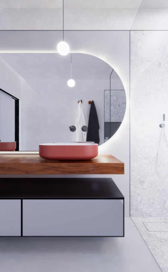 tirar partido da casa de banho pequena