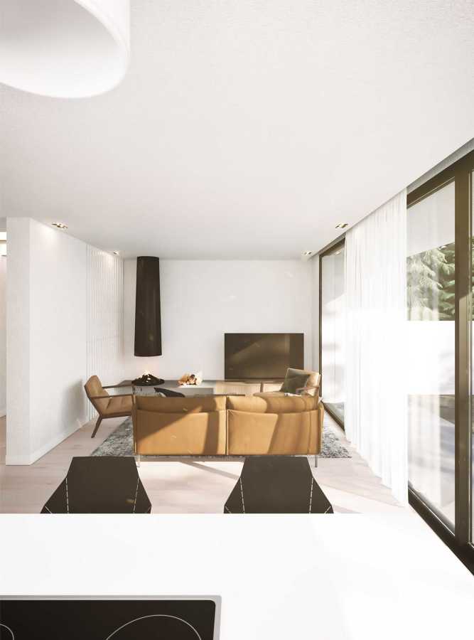 Vista da Sala de Estar