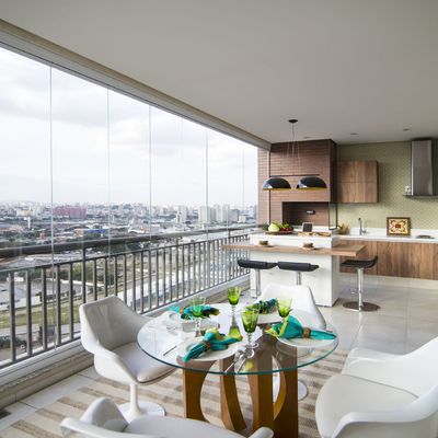 Usar a varanda fechada no inverno