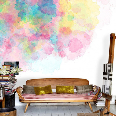 A clássica pintura de paredes com toques diferentes