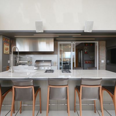 Bancada de cozinha de granito