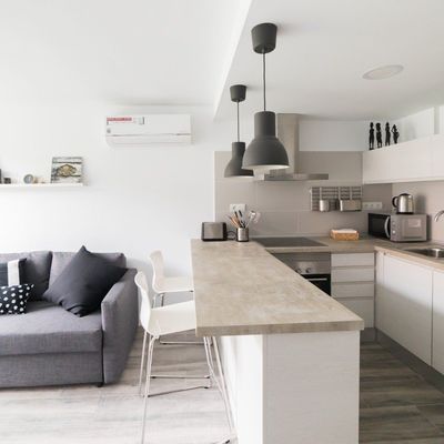 Bancada de cozinha de granito