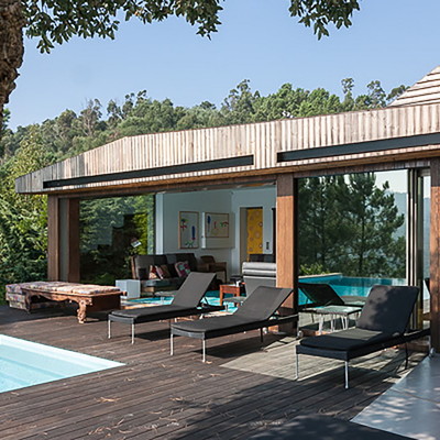 Casa de apoio à piscina