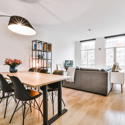 Como decorar uma sala de estar e jantar pequenas em conjunto