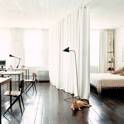 Cortinas para separar de modo claro e económico