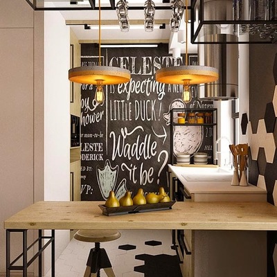 Cozinhas abertas e o toque industrial