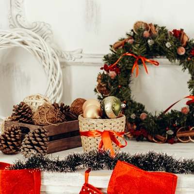 Ideias para fazer uma coroa de Natal DIY