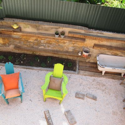 Jardim de Prédio Rústico