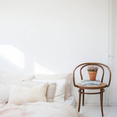 O colchão no chão!