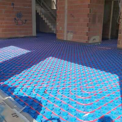 Instalação de Piso Radiante