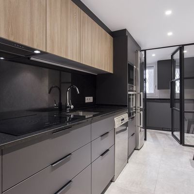 portas de vidro em casa