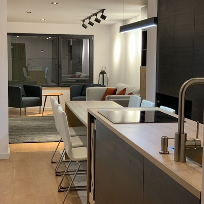 sala/cozinha open space