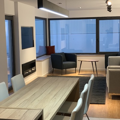 sala/cozinha open space