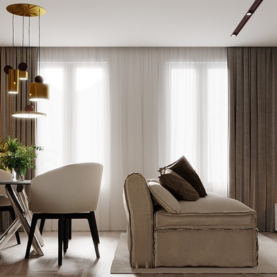 Sala de estar e Jantar