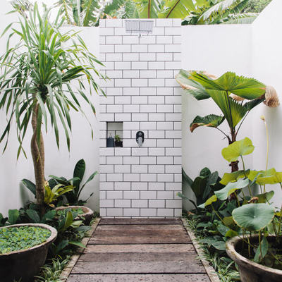 Use azulejos no exterior