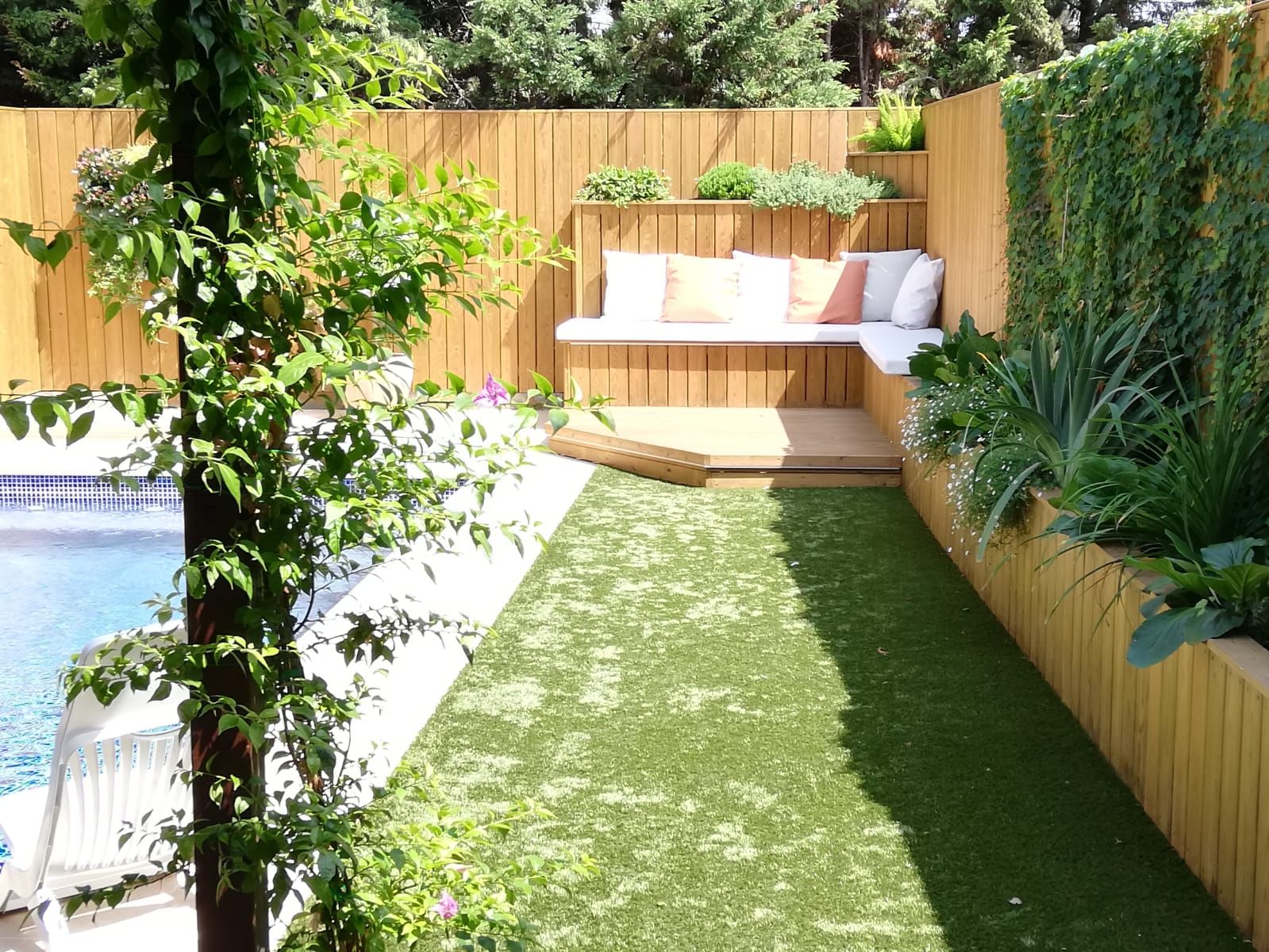 Ideias para construir bancos de jardim