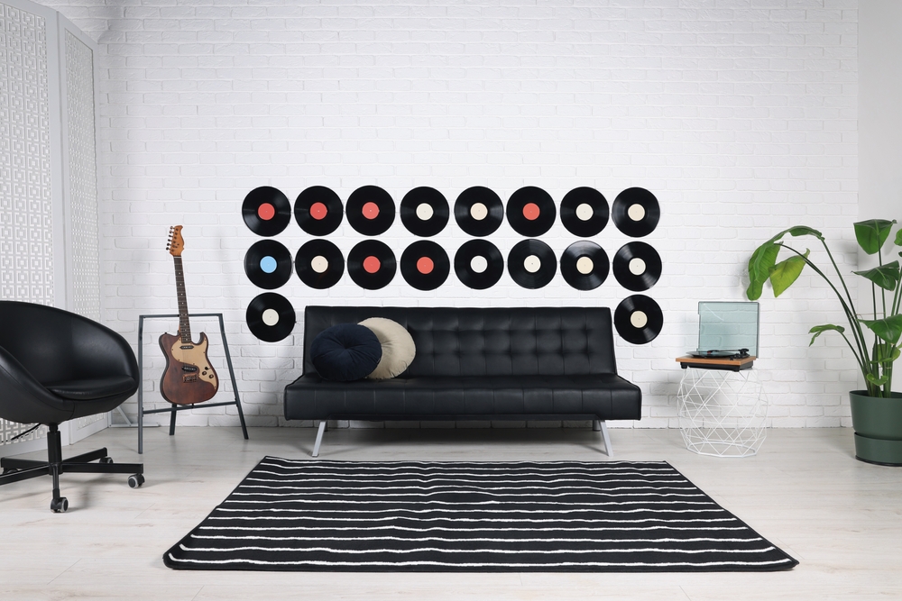Ideias para usar os seus discos de vinil na decoração da casa